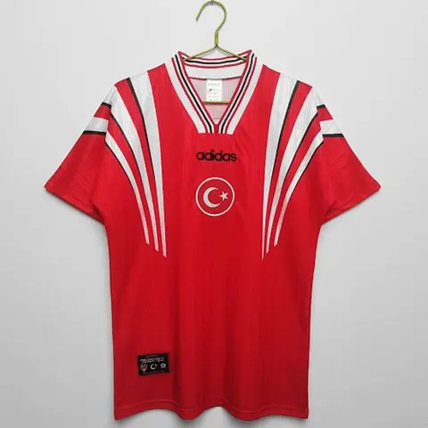 1990 Turkey home red retro jersey