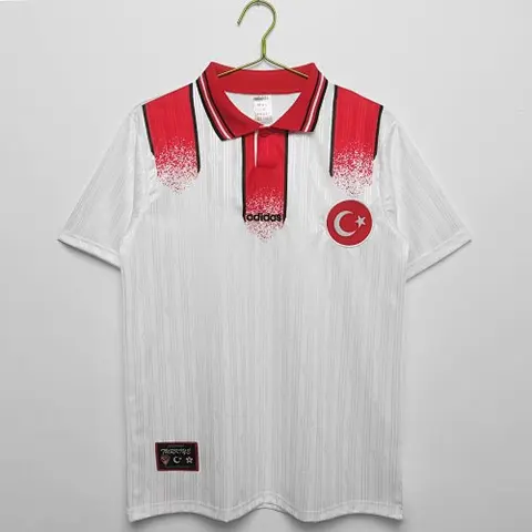 1990 Turkey white retro jersey