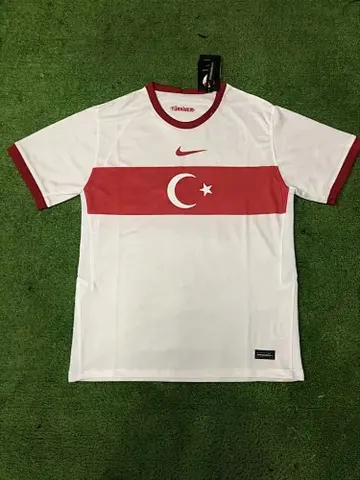 Turkey away white soccer jersey 2020