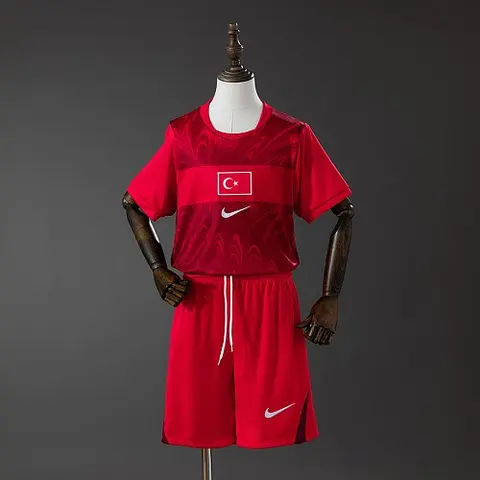 Turkiye 2026 Away Kids Kit Jersey Size 16-28