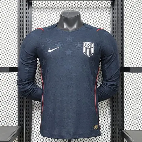 2026 Player USA Away Long Sleeve Kit World Cup