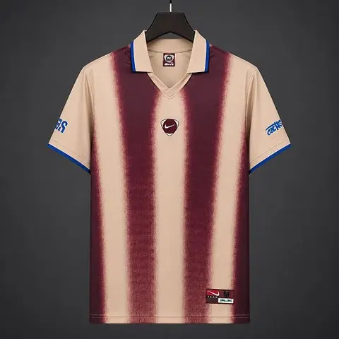 2026 USA x Travis Scott Cactus Jack Total 90 Retro Cream/Maroon Soccer Jersey S-4XL