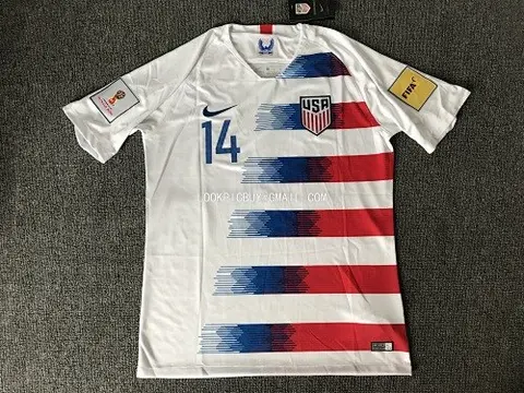 USA Home 2018 fan version soccer jersey