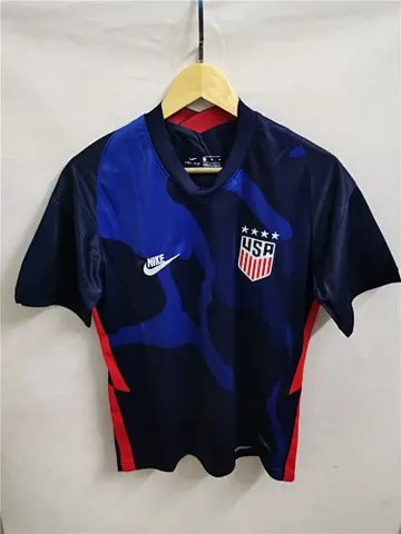 USA away blue soccer jersey 2020