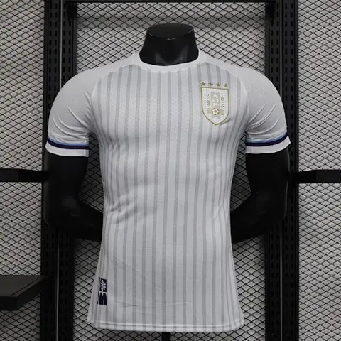 2024 Uruguay away white player version jersey