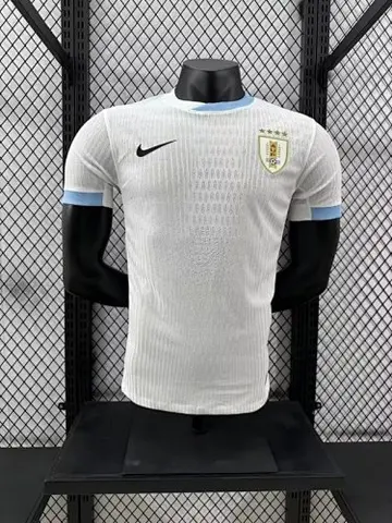 24-25 Uruguay Away white player version jersey