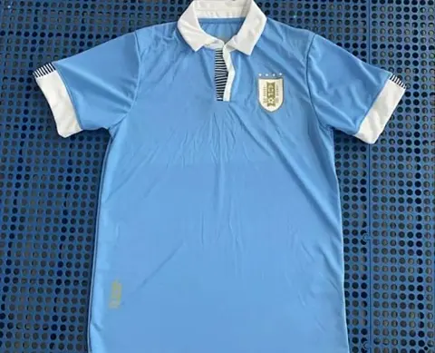 24-25 Uruguay home soccer jersey