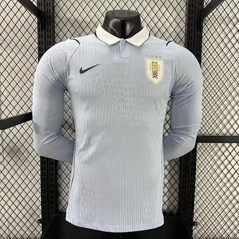 Uruguay 2026 World Cup Home Long Sleeve player version size S-4XL