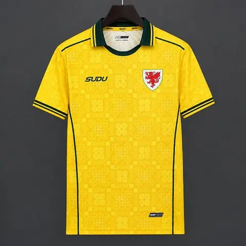 2026/27 Wales Yellow Away Soccer Jersey S-4XL