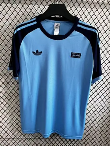 Maillot de football AD x Oasis bleu — 2025/26 · tailles S–4XL