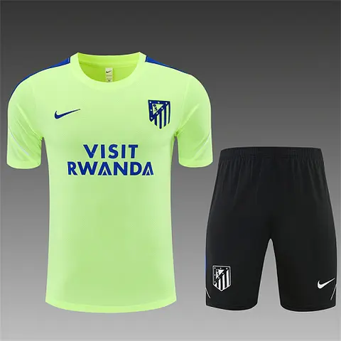 2026/27 Atletico Madrid Fluorescent Green Training Soccer Suit S-2XL
