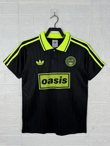 25-26 AD x Oasis Tour Jacquard black and yellow jersey