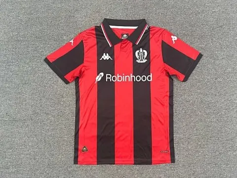 25-26 Nice home Soccer Jersey