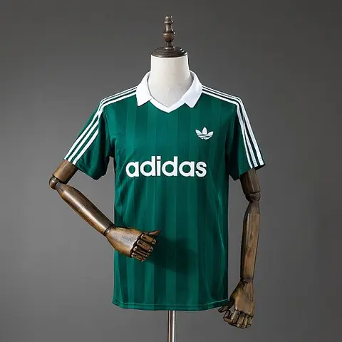 AD Archive Collar Engineered Jersey - Green S-XXL