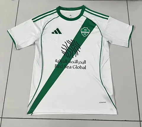 25-26 Al Ahli Saudi home soccer jersey