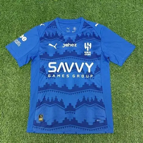25-26 Al-Hilal home soccer jersey