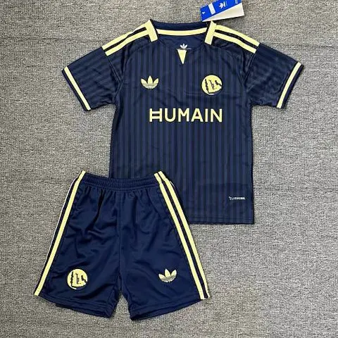 2026/27 Al Nassr Ronaldo Away Kids Kit Soccer Jersey 16-28