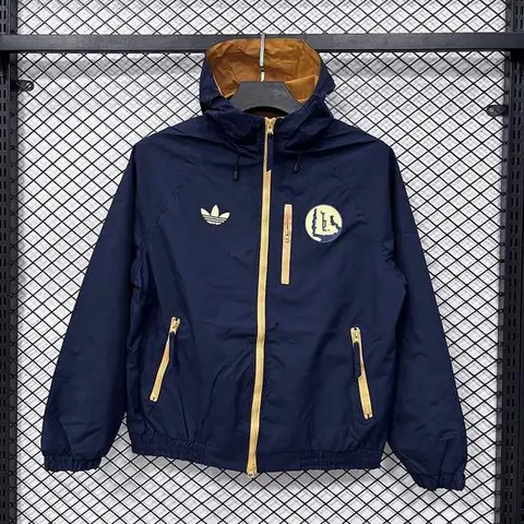 2026/27 Al-Nassr FC Dark Blue Windbreaker Jacket S-3XL