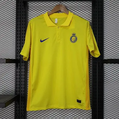 23-24 polo Al-Nassr Riyadh Victory Yellow S-XXL