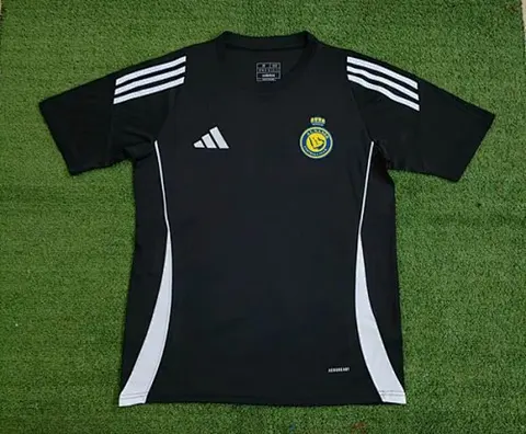 24-25 Al Nassr black training jersey