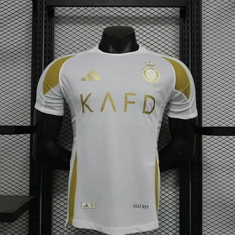 24-25 Al nassr Third away white player version jersey