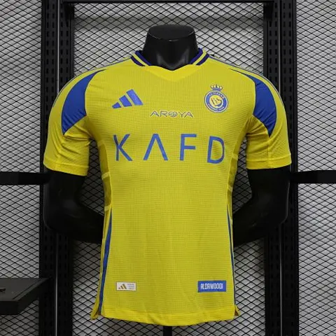 24-25 Al-Nassr home player version soccer jersey