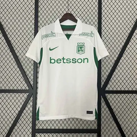24-25 Atlético Nacional away white soccer jersey