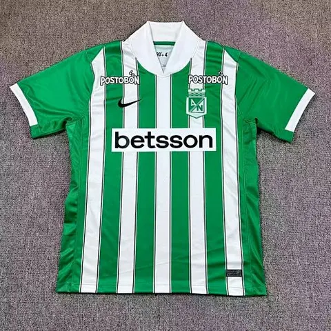 Atletico Nacional 2025/26 home soccer jersey size S-4XL
