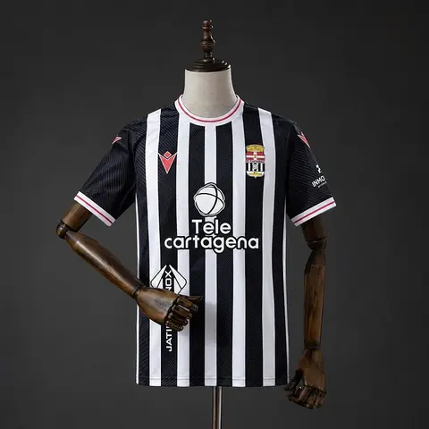 2026/27 FC Cartagena Black White Home Soccer Jersey S-4XL