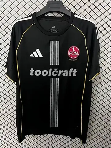 FC Nürnberg 2025/26 125 year anniversary soccer jersey size S-4XL