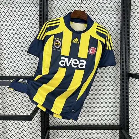 07-08 Fenerbahce home retro jersey