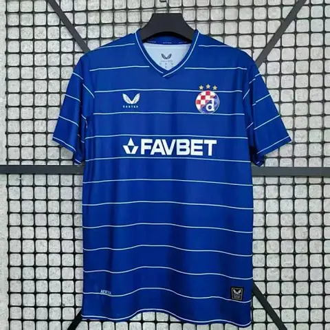 25-26 Dinamo Zagreb home soccer jersey