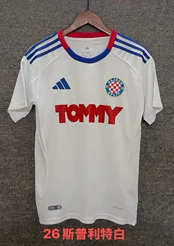 Hajduk Split 2025/26 Home soccer jersey S-XXL