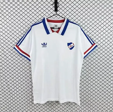 1980/82 Club Nacional de Football Home Retro Soccer Jersey S-2XL