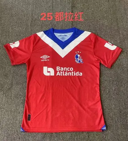 24-25 CD Olimpia red jersey size S-2XL
