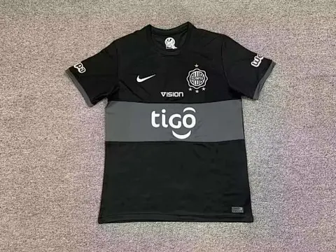 24-25 Olimpia away black soccer jersey