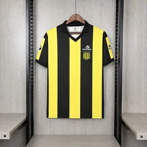1987/88 Club Atletico Penarol Home Retro Soccer Jersey S-2XL