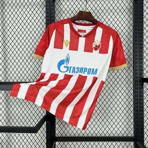 25-26 Red Star Belgrade Home Soccer Jersey