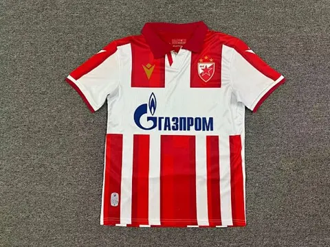 25-26 Red Star Belgrade home soccer jersey