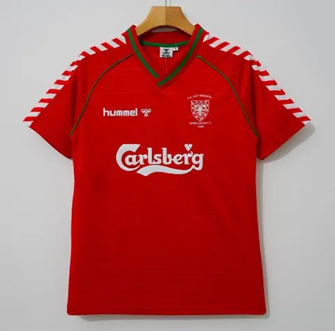 Retro Wimbledon 1988/89 Red soccer jerseys