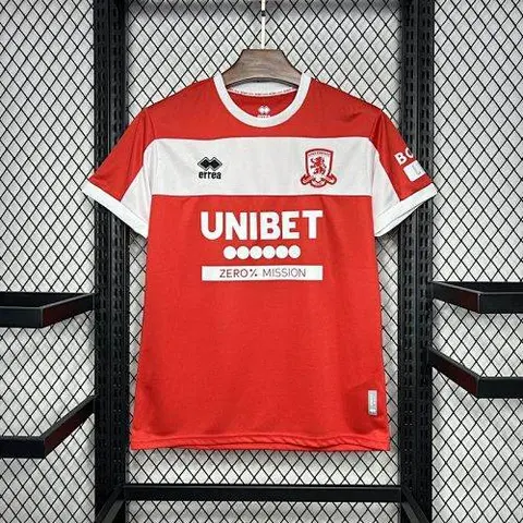 24-25 Middlesbrough home soccer jersey