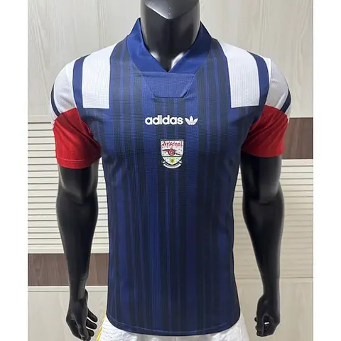 2026/27 Arsenal Blue Retro Model Player Version Soccer Jersey S-2XL