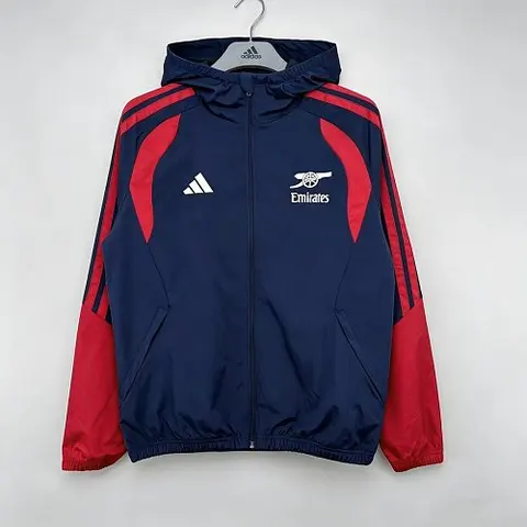 2026/27 Arsenal Dark Blue Windbreaker Jacket S-2XL