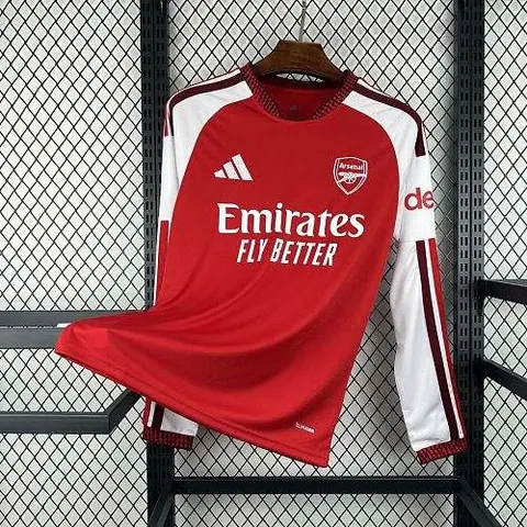 2026/27 Arsenal Home Long Sleeve Soccer Jersey S-4XL