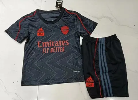 21-22 ASN "Adidas x 424" Training Black kid kits