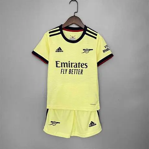 21-22 ASN away yellow kids kit