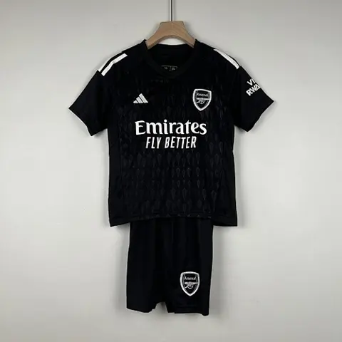 23-24 ASN Black goalkeeper kid kit