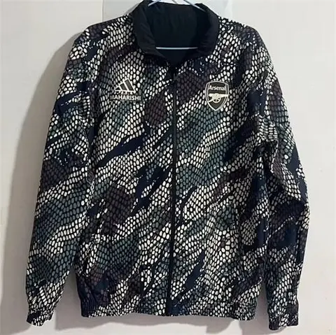 23-24 ASN Black reversible Windbreaker