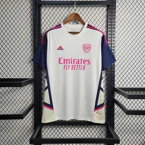 23-24 ASN white Training Suit with pink logo