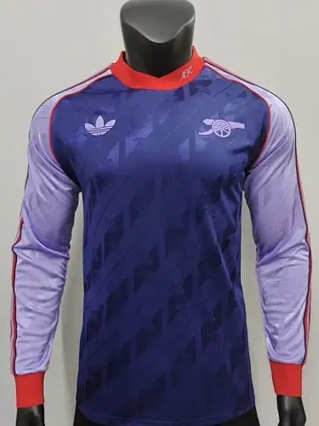 24-25 ASN Purple Retro Model long sleeve Player version jersey